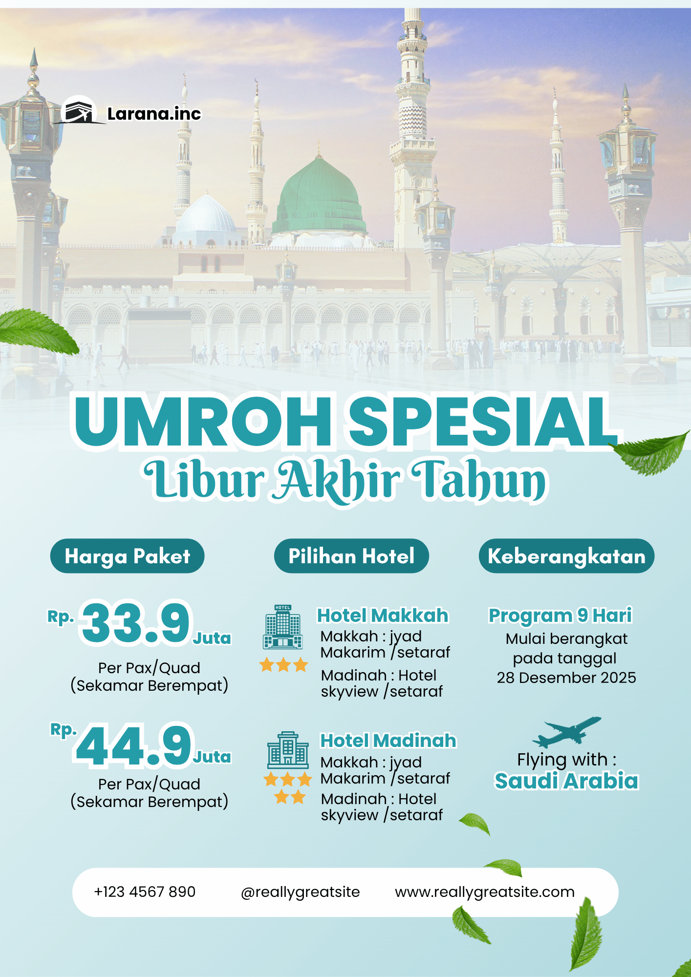 Umroh Akbar 9 Hari